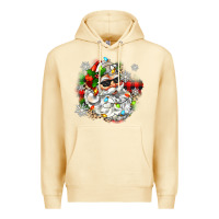 Pina Colada santa with sunglasses christmas Premium Hoodie - Zillion Design Studio
