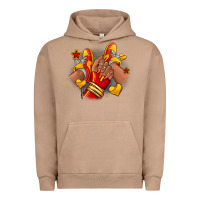 Pigment Burro Softball afro girl sneakers Urban Hoodie - RanaPortraitStore