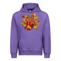 Tulip Softball afro girl sneakers Urban Hoodie - RanaPortraitStore