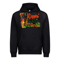 Black Steppin' into Juneteenth black fashion girl Urban Hoodie - RanaPortraitStore