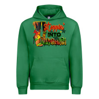 Emerald Steppin' into Juneteenth black fashion girl Urban Hoodie - RanaPortraitStore