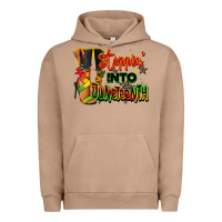 Pigment Burro Steppin' into Juneteenth black fashion girl Urban Hoodie - RanaPortraitStore
