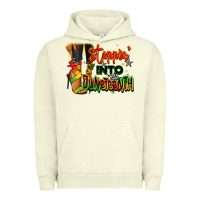 Steppin' Into Juneteenth Black Fashion Girl Urban Hoodie | Teevron