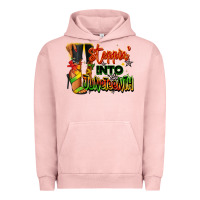 Pigment Salmon Steppin' into Juneteenth black fashion girl Urban Hoodie - RanaPortraitStore