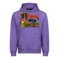 Tulip Steppin' into Juneteenth black fashion girl Urban Hoodie - RanaPortraitStore