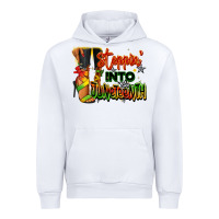 White Steppin' into Juneteenth black fashion girl Urban Hoodie - RanaPortraitStore