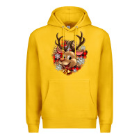 Lemon reindeer christmas Premium Hoodie - Zillion Design Studio