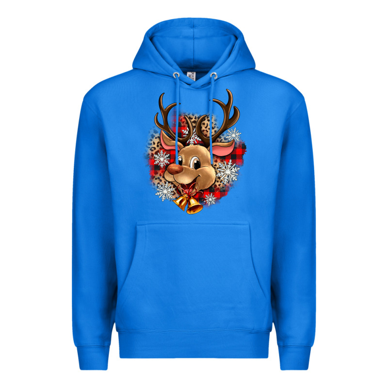 Reindeer Christmas Premium Hoodie by Zillion Design Studio | Teevron