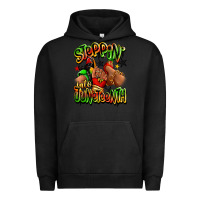 Pigment Black Steppin' into Juneteenth sneaker and heel afro wom Urban Hoodie - RanaPortraitStore