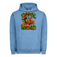 Pigment Pebble Blue Steppin' into Juneteenth sneaker and heel afro wom Urban Hoodie - RanaPortraitStore