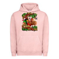 Pigment Salmon Steppin' into Juneteenth sneaker and heel afro wom Urban Hoodie - RanaPortraitStore