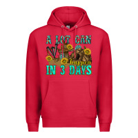 Cardinal a lot can happen in 3 days western Premium Hoodie - texasbilliewilder