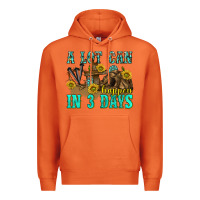 Carrot a lot can happen in 3 days western Premium Hoodie - texasbilliewilder