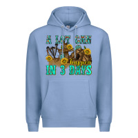 Colony Blue a lot can happen in 3 days western Premium Hoodie - texasbilliewilder