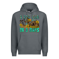 Rock a lot can happen in 3 days western Premium Hoodie - texasbilliewilder