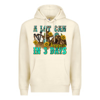Sandshell a lot can happen in 3 days western Premium Hoodie - texasbilliewilder