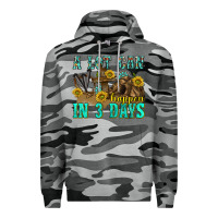 Slate Camo a lot can happen in 3 days western Premium Hoodie - texasbilliewilder