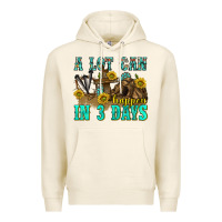Tofu a lot can happen in 3 days western Premium Hoodie - texasbilliewilder