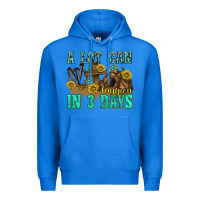 True Royal a lot can happen in 3 days western Premium Hoodie - texasbilliewilder