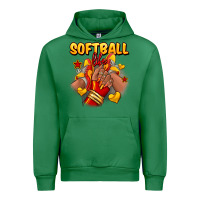 Emerald Softball life afro girl sneakers Urban Hoodie - RanaPortraitStore