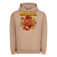 Pigment Burro Softball life afro girl sneakers Urban Hoodie - RanaPortraitStore