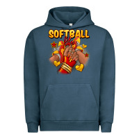 Pigment Midnight Navy Softball life afro girl sneakers Urban Hoodie - RanaPortraitStore