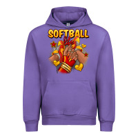 Softball Life Afro Girl Sneakers Urban Hoodie | Teevron