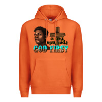 Carrot a wise man puts god first Premium Hoodie - texasbilliewilder