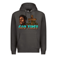 Smoke a wise man puts god first Premium Hoodie - texasbilliewilder