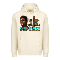 Tofu a wise man puts god first Premium Hoodie - texasbilliewilder