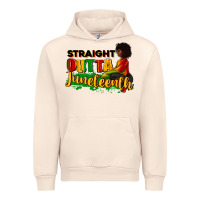 Sandshell Straight outta Juneteenth Urban Hoodie - RanaPortraitStore