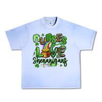 Grape Ice nurses love shenanigans st patricks day Urban Heavy Tee - Artiststas