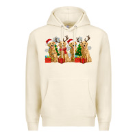 Tofu golden dogs with christmas Premium Hoodie - Zillion Design Studio
