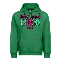 Emerald Unbothered mood 24:7 Urban Hoodie - RanaPortraitStore