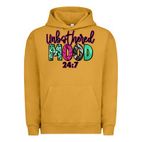 Pigment Peanut Butter Unbothered mood 24:7 Urban Hoodie - RanaPortraitStore