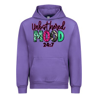 Tulip Unbothered mood 24:7 Urban Hoodie - RanaPortraitStore
