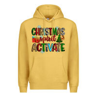 Antique Gold christmas spirit activite Premium Hoodie - Zillion Design Studio