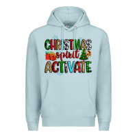 Blue Mist christmas spirit activite Premium Hoodie - Zillion Design Studio