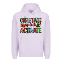 Lilac christmas spirit activite Premium Hoodie - Zillion Design Studio