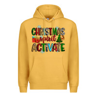 Mustard christmas spirit activite Premium Hoodie - Zillion Design Studio