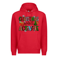 Red christmas spirit activite Premium Hoodie - Zillion Design Studio