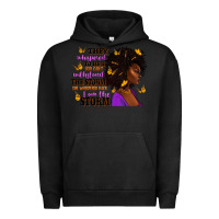 Pigment Black They whispered to her afro woman Urban Hoodie - RanaPortraitStore