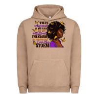 Pigment Burro They whispered to her afro woman Urban Hoodie - RanaPortraitStore