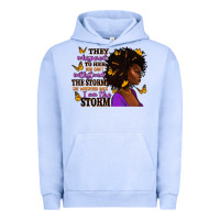 Pigment Grape Ice They whispered to her afro woman Urban Hoodie - RanaPortraitStore