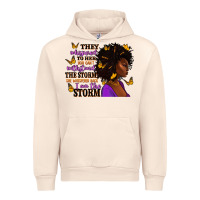 Sandshell They whispered to her afro woman Urban Hoodie - RanaPortraitStore