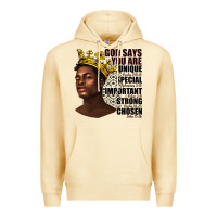 Pina Colada afro man god says you are Premium Hoodie - texasbilliewilder