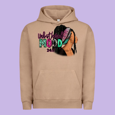 Urban Hoodie Unbothered mood 24:7