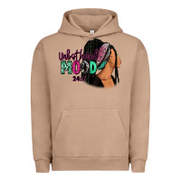Pigment Burro Unbothered mood 24:7 Urban Hoodie - RanaPortraitStore