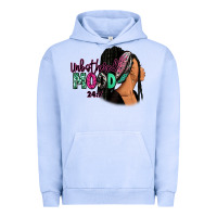 Pigment Grape Ice Unbothered mood 24:7 Urban Hoodie - RanaPortraitStore
