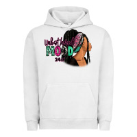 Pigment Lunar Rock Unbothered mood 24:7 Urban Hoodie - RanaPortraitStore